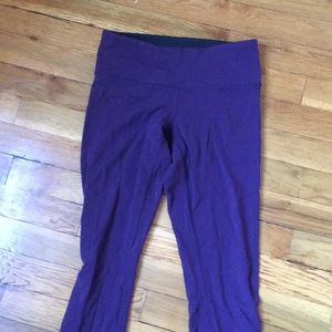 Lululemon wunder under reversible leggings